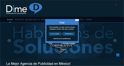 Desktop Screenshot of dimesc.com.mx
